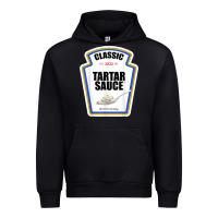 Black tartar sauce condiment diy halloween costume matching group t shirt Urban Hoodie - baoMotion