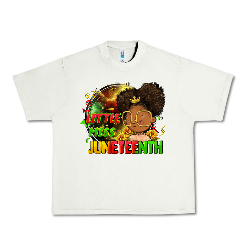 Little Miss Juneteenth Urban Heavy Tee by FaDigitalArtStudio | Teevron
