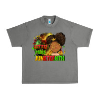 Tornado Little miss Juneteenth Urban Heavy Tee - FaDigitalArtStudio