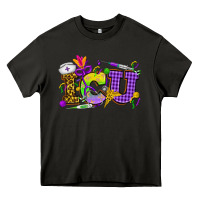 Asphalt Mardi Gras ICU Nurse Heavy Core Tee - HowdyJamesFarm