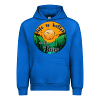Cobalt life is better at the river Urban Hoodie - JahusDesignShop