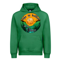 Emerald life is better at the river Urban Hoodie - JahusDesignShop