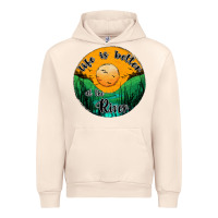 Sandshell life is better at the river Urban Hoodie - JahusDesignShop