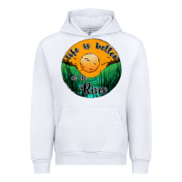 White life is better at the river Urban Hoodie - JahusDesignShop