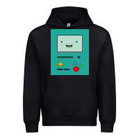 Black adventure time game bmo cover funny Urban Hoodie - baoMotion