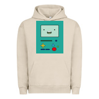 Pigment French Oak adventure time game bmo cover funny Urban Hoodie - baoMotion