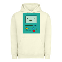 Pigment Pistachio adventure time game bmo cover funny Urban Hoodie - baoMotion