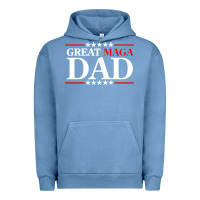 Pigment Pebble Blue great maga dad Urban Hoodie - baoMotion