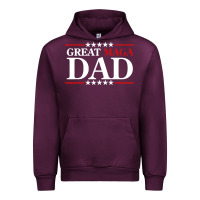 Mauve Wine great maga dad Urban Hoodie - baoMotion