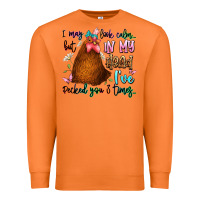 Carrot i may look calm but in my head ive pecked you 3 ti Premium Sweatshirt - JahusDesignShop