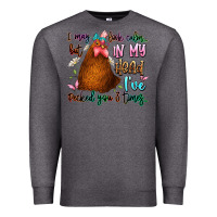 Charcoal Heather i may look calm but in my head ive pecked you 3 ti Premium Sweatshirt - JahusDesignShop