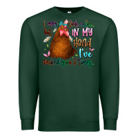 Sports Green i may look calm but in my head ive pecked you 3 ti Premium Sweatshirt - JahusDesignShop