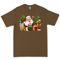 Santa Coffee Cups Christmas Premium Tee | Teevron