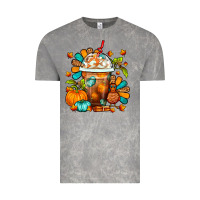 Cloud Rock Thanksgiving Frappe Coffee Vintage Tee - FaDigitalArtStudio