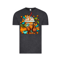 Vintage Black Thanksgiving Frappe Coffee Vintage Tee - FaDigitalArtStudio