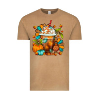 Vintage Camel Thanksgiving Frappe Coffee Vintage Tee - FaDigitalArtStudio