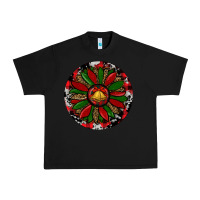 Black Sunflower Christmas Urban Heavy Tee - RanaPortraitStore