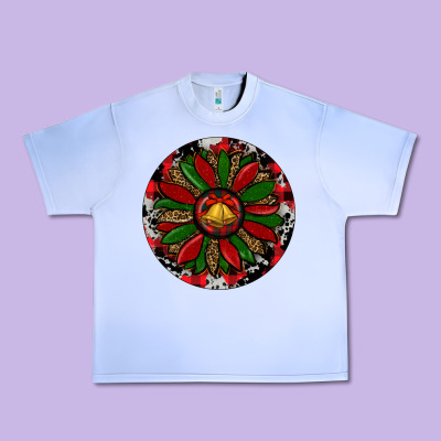Sunflower Christmas Urban Heavy Tee Designed By Ranaportraitstore