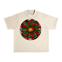 Sandshell Sunflower Christmas Urban Heavy Tee - RanaPortraitStore