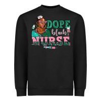 Black afro  nurse dope black Heavyweight Sweatshirt - AdoDesignShop