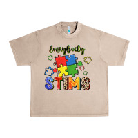 French Oak Everybody stims Urban Heavy Tee - FaDigitalArtStudio