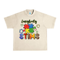 Sandshell Everybody stims Urban Heavy Tee - FaDigitalArtStudio
