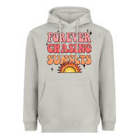 Moon Dust forever chasing sunsets Heavyweight Hoodie - JahusDesignShop