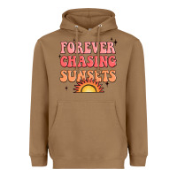 Toasted Coconut forever chasing sunsets Heavyweight Hoodie - JahusDesignShop