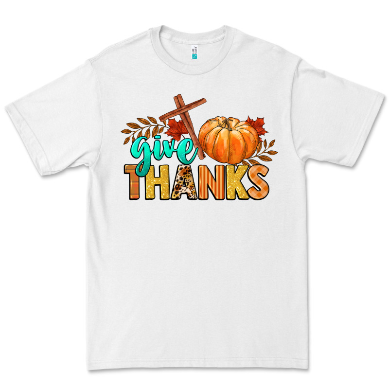 Give Thanks Premium Tee by CowGirlArtShop | Teevron