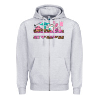Heather Grey nurse custom name Zipper Hoodie - AdoDesignShop