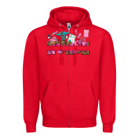 Red nurse custom name Zipper Hoodie - AdoDesignShop