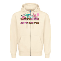 Sandshell nurse custom name Zipper Hoodie - AdoDesignShop
