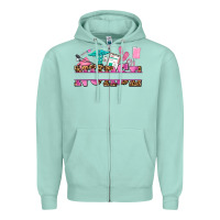 Seafoam nurse custom name Zipper Hoodie - AdoDesignShop