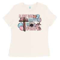 Bone Easter Day A lot can happen in 3 days Ladies Tee - CowGirlArtShop