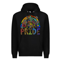 Black pride Premium Hoodie - SublimationCraftShop