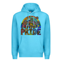Ocean Blue pride Premium Hoodie - SublimationCraftShop