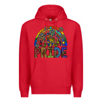 Red pride Premium Hoodie - SublimationCraftShop