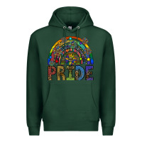 Sports Green pride Premium Hoodie - SublimationCraftShop