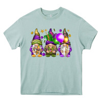 Arona Mardi Gras gnomies with elements Heavy Core Tee - HowdyJamesFarm