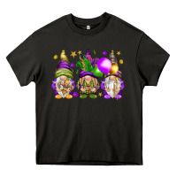 Asphalt Mardi Gras gnomies with elements Heavy Core Tee - HowdyJamesFarm