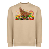 Mushroom blessed afro woman hands Heavyweight Sweatshirt - AdoDesignShop