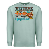Seafoam heifers be trippin ok maybe i pushed her Premium Sweatshirt - JahusDesignShop