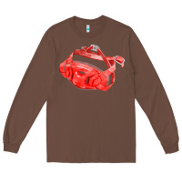 Chestnut Chin Guard Fa Element Long Sleeve Tee - FaDigitalArtStudio