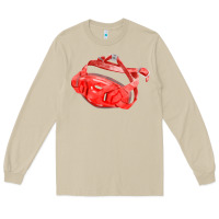 Mushroom Chin Guard Fa Element Long Sleeve Tee - FaDigitalArtStudio