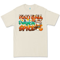 Bone football pumpkin spice Premium Tee - CowGirlArtShop