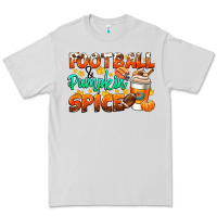 Dove Grey football pumpkin spice Premium Tee - CowGirlArtShop