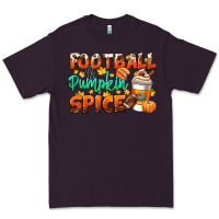 Plum football pumpkin spice Premium Tee - CowGirlArtShop