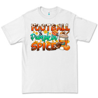 White football pumpkin spice Premium Tee - CowGirlArtShop