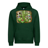 Foreset Green serape cowhide cactus Urban Hoodie - JahusDesignShop