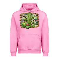 Fuchsia Pink serape cowhide cactus Urban Hoodie - JahusDesignShop